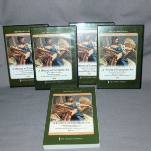 The Great Courses A History of European Art 8 DVDs plus Course Guidebook